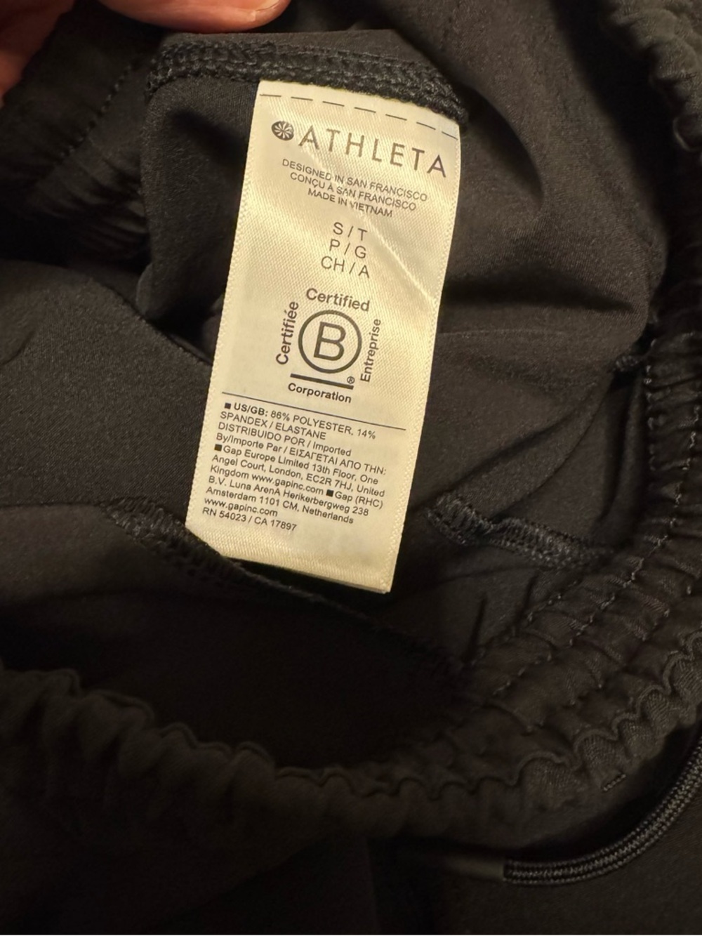Athleta Promenade Cargo Pant in Black, size Small - Picture 6 of 6